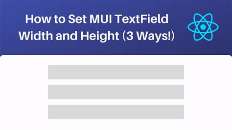 Material-UI labels provide visual information in a UI, but understanding the different label use. . Mui textfield onblur
